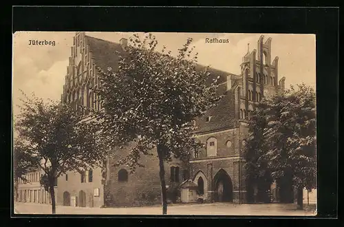 AK Jüterbog, Blick auf das Rathaus