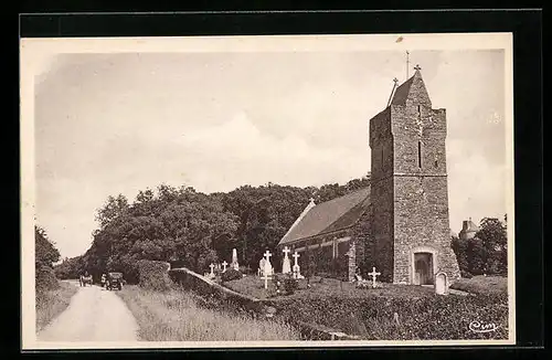 AK Surville, l'Eglise et la Route de la Mer