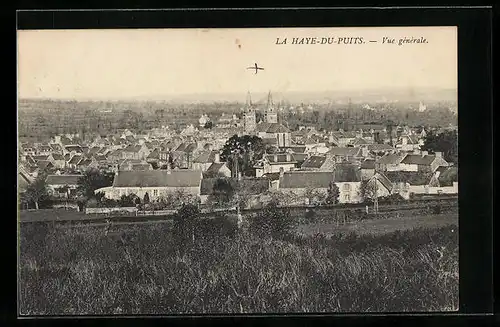 AK La Haye-du-Puits, Vue générale