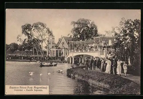 AK Buenos Aires, Palermo, Puente Japones