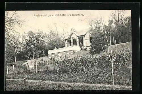 AK Eutin, Gasthof-Restaurant alte Kalkhütte am Kellersee