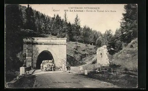 AK Le Lioran, Entree du Tunnel de la Route