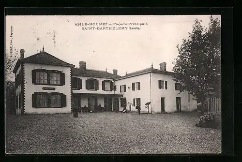 AK Saint-Barthélemy, Asile-Nounez, Facade Principale