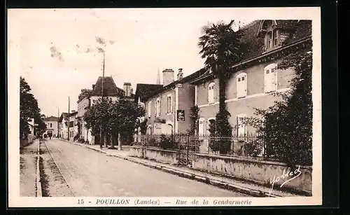 AK Pouillon, Rue de la Gendarmerie