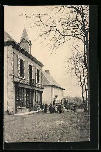 AK St-Illide, Place de l`Eglise