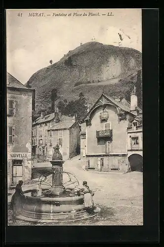 AK Murat, Fontaine et Place du Planol