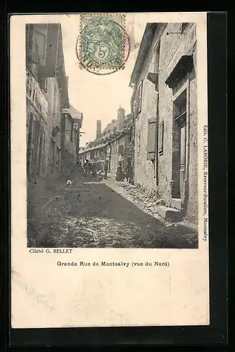 AK Montsalvy, Grande Rue de Montsalvy