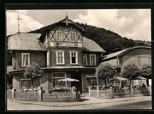 AK Sitzendorf /Thür. Wald, FDGB-Erholungsheim Max Kirchner