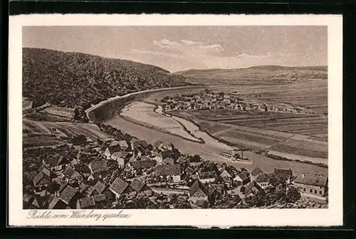 AK Rühle, Ortsansicht vom Weinberg aus