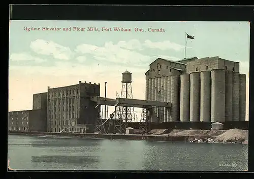 AK Fort William, Ogilvie Elevator and Flour Mills