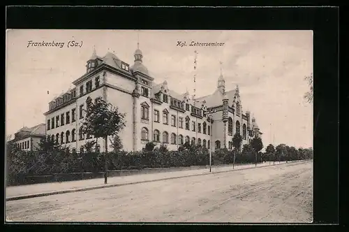 AK Frankenberg / Sa., Königliches Lehrerseminar