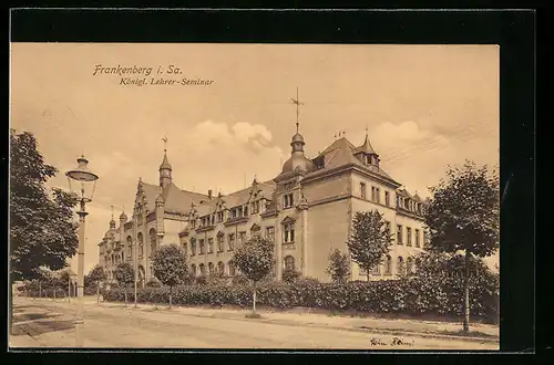 AK Frankenberg i. Sa., Königliches Lehrerseminar