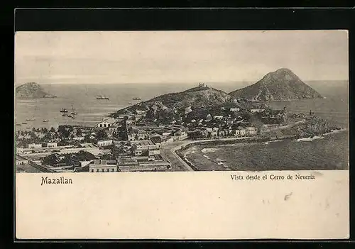 AK Mazatlan, Vista desde el Cerro de Neveria