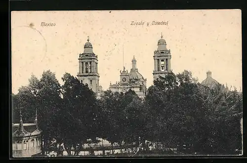 AK Mexico, Zocalo y Catedral