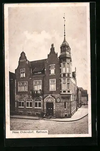 AK Hess. Oldendorf, Rathaus