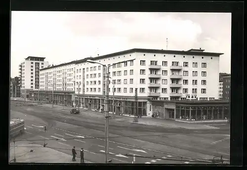 AK Gera, Blick in die Strasse der Republik