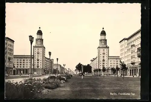 AK Berlin, Anlagen vor dem Frankfurter Tor