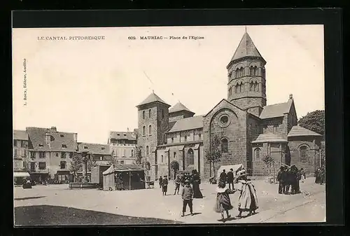 AK Mauriac, Place de l`Eglise