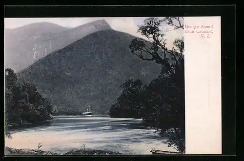 AK George Sound, View from Cataract