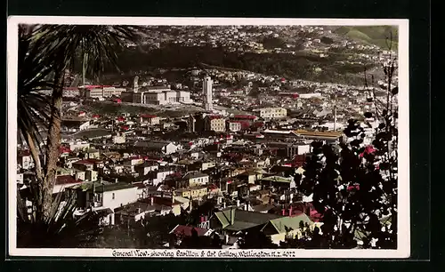 AK Wellington, General View showing Carillon and Art Gallery