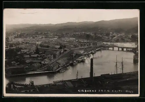 AK Gisborne, From Kaiti Hill