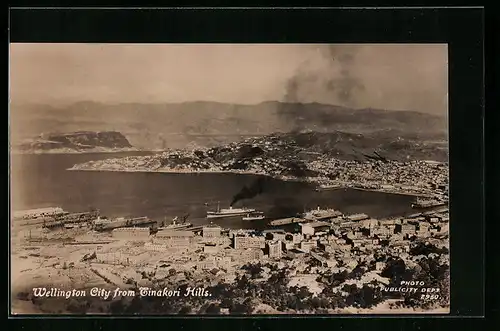 AK Wellington, City from Tinakori Hills