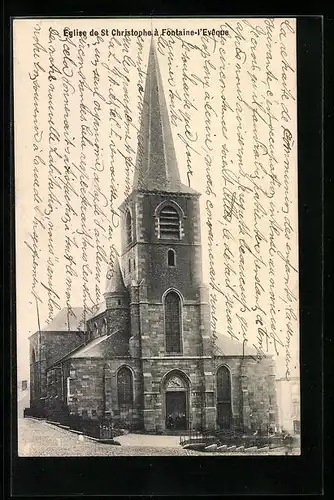 AK Fontaine-l`Evêque, Eglise de St Christophe