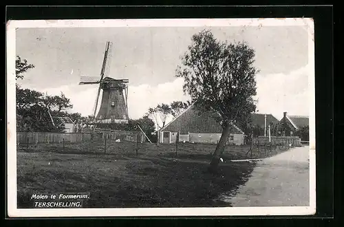 AK Formerum-Terschelling, Molen te Formerum, Windmühle