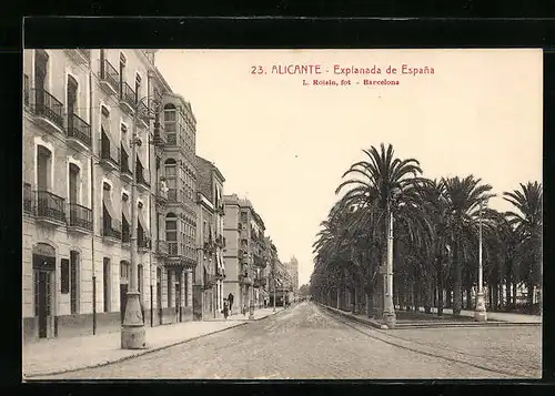 AK Alicante, Explanada de Espana