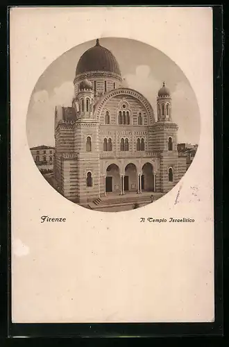 AK Firenze, Il Tempio Israelitico, Synagoge