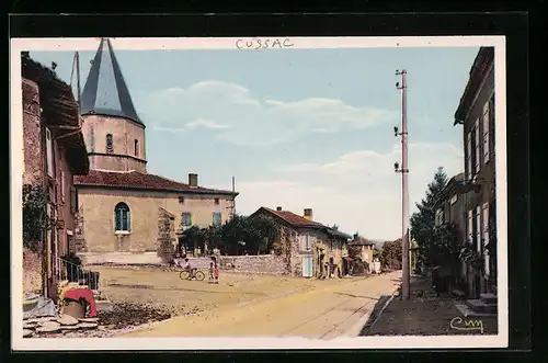 AK Cussac, Place de l`Eglise