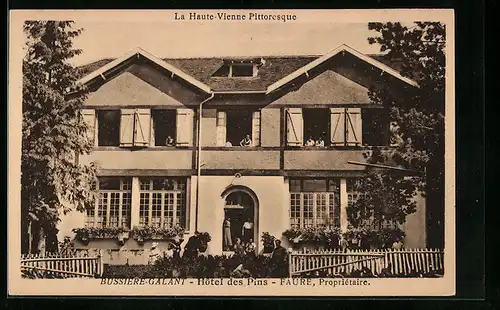 AK Bussiere-Galant, Hotel des Pins