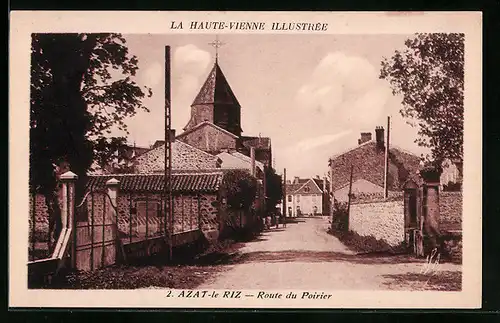 AK Azat-le Riz, Route du Poirier