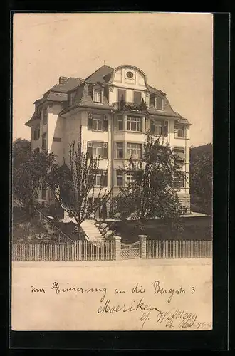 AK Möriken-Wildegg, Haus in der Bergstrasse 3