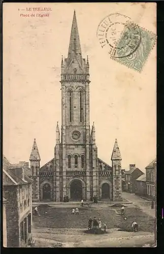 AK Le Teilleul, Place de l`Èglise