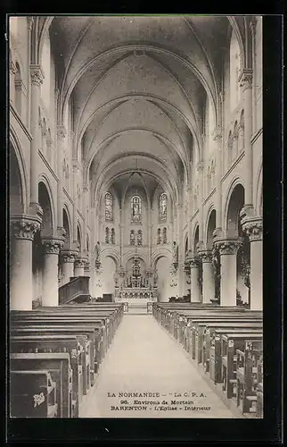 AK Barenton, L`Èglise-Intèrieur