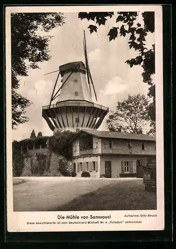 AK Potsdam, Die Mühle von Sanssouci