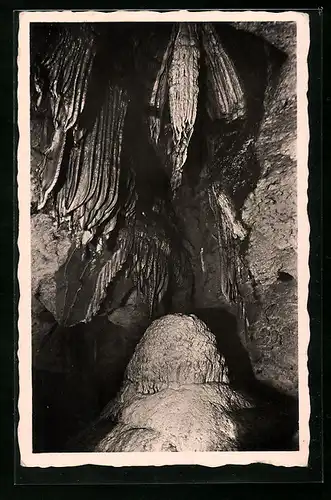 AK Rabenstein /Fränkische Schweiz, Sophienhöhle bei Burg Rabenstein