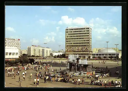 AK Berlin, Alexanderplatz aus der Vogelschau