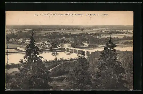 AK Saint-Sever-sur-Adour, La Plaine de l`Adour