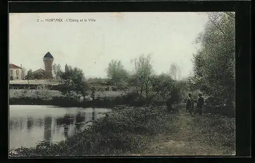 AK Hontanx, L`Etang et la Ville