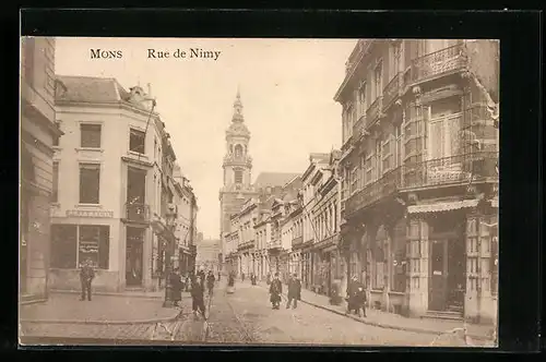 AK Mons, Rue de Nimy