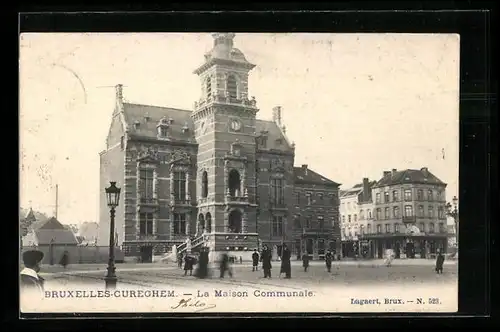 AK Brüssel / Bruxelles-Cureghem, La Maison Communale