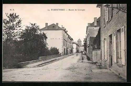 AK Eymoutiers, Route de Limoges