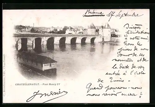 AK Chatellerault, Pont Henry IV