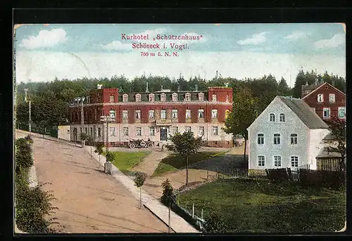 AK Schöneck i. Vogtl., Kurhotel Schützenhaus