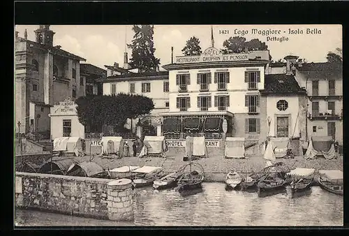 AK Isola Bella, Pettaglio, Restaurant Hotel du Dauphin