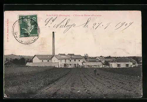 AK St-Aulaye, l'Usine de Terres réfractaires