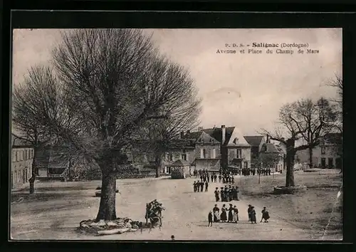 AK Salignac, Avenue et Place du Champ de Mars