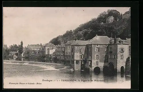 AK Terrasson, La Digue et les Minoteries